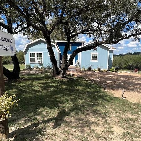 Hill Country Highland'S Bluebonnet Cottage Marble Falls Eksteriør billede