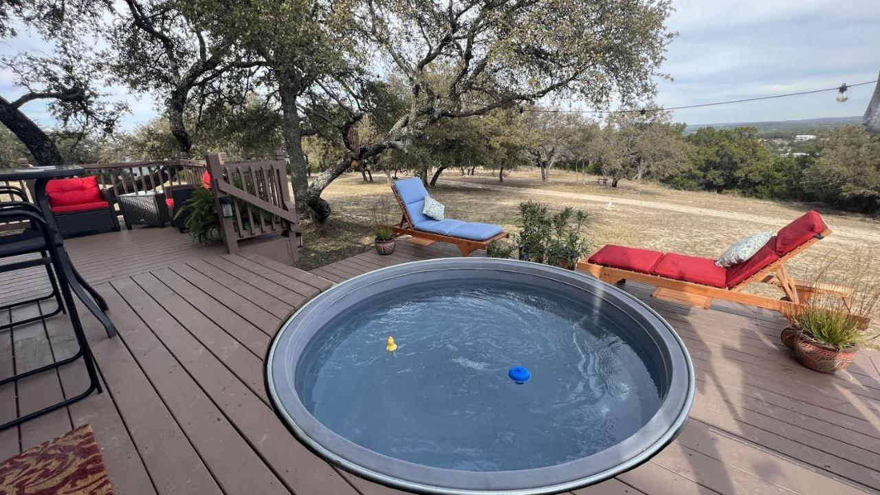 Hill Country Highland'S Bluebonnet Cottage Marble Falls Eksteriør billede