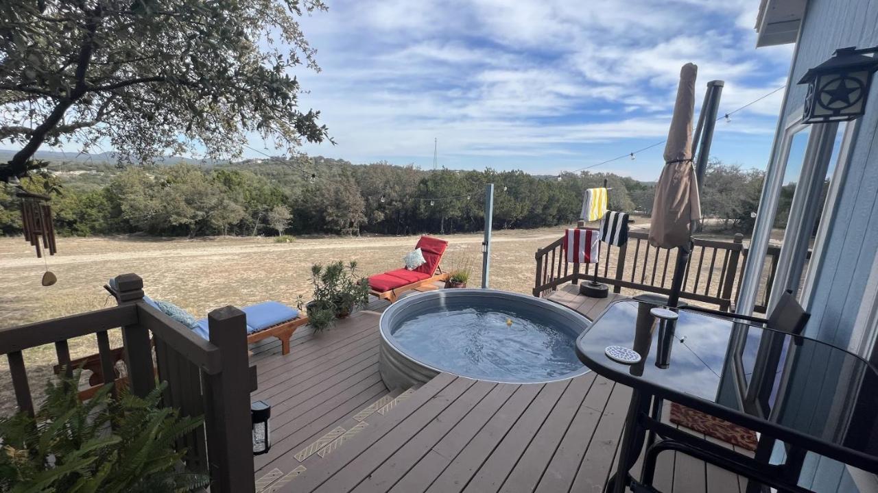 Hill Country Highland'S Bluebonnet Cottage Marble Falls Eksteriør billede